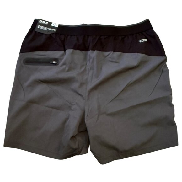 RBX NWT Mens Large Training Shorts 7" Inseam Lightweight Moisture-Wicking Quick- - Picture 3 of 16